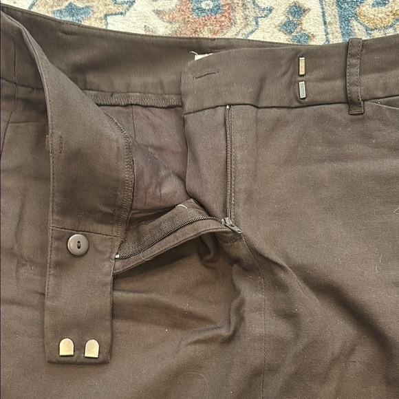 LOFT Dark Brown Petite Mini Skirt - Picture 3 of 5